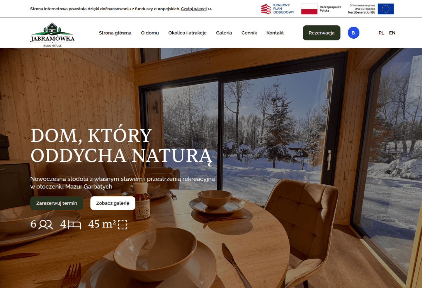 Podgląd strony Jabramówka