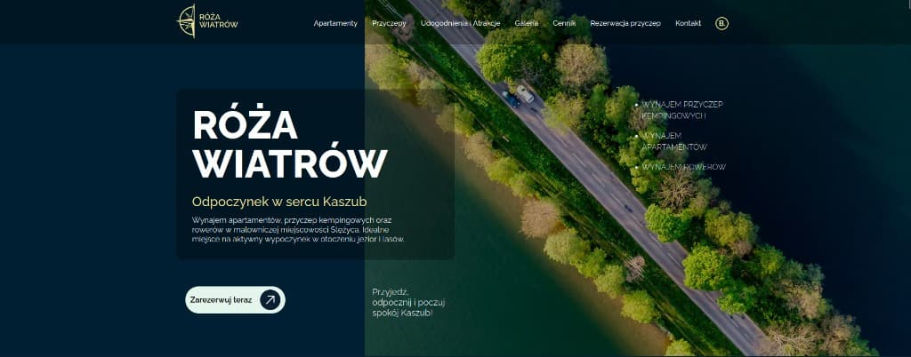 Podgląd strony Róża Wiatrów